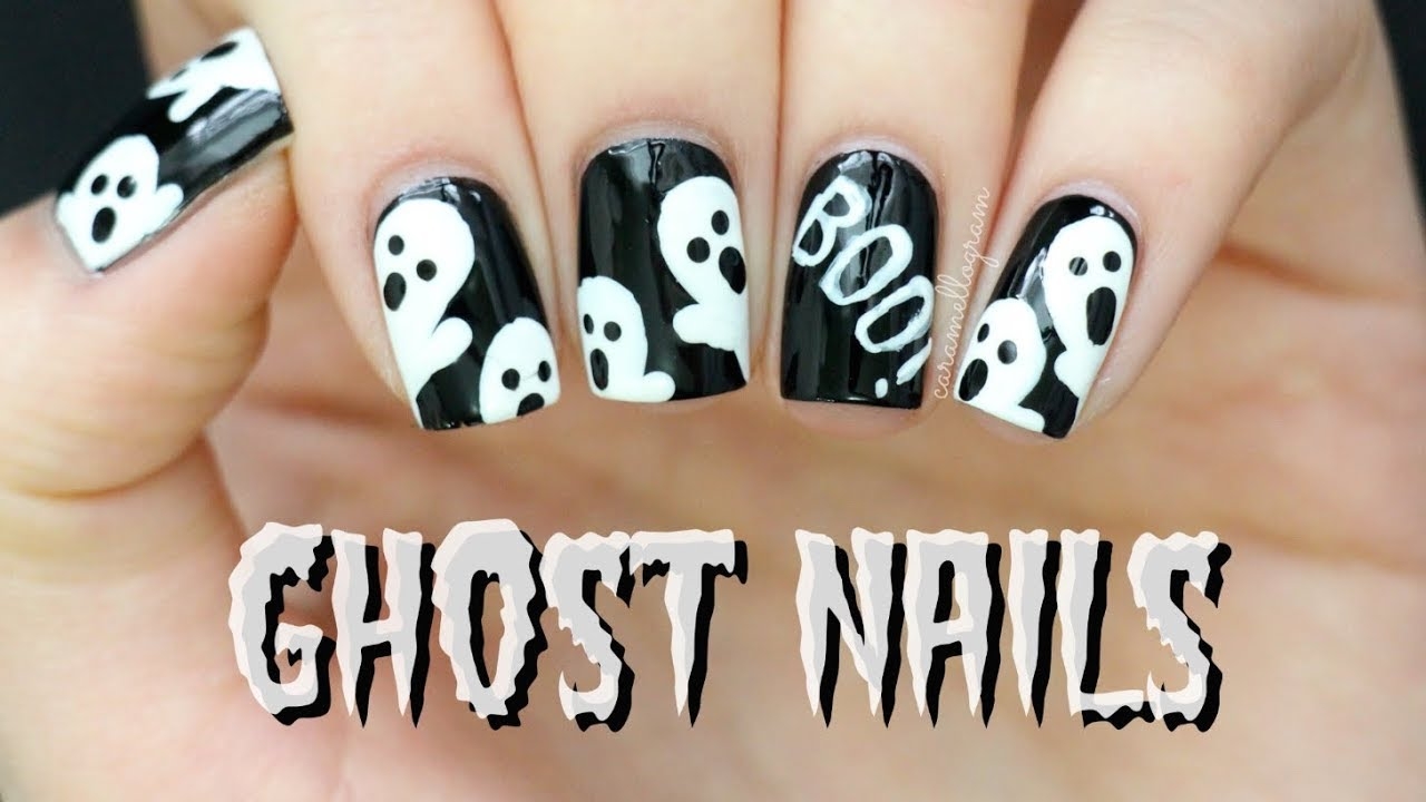 Ghost Nail Design