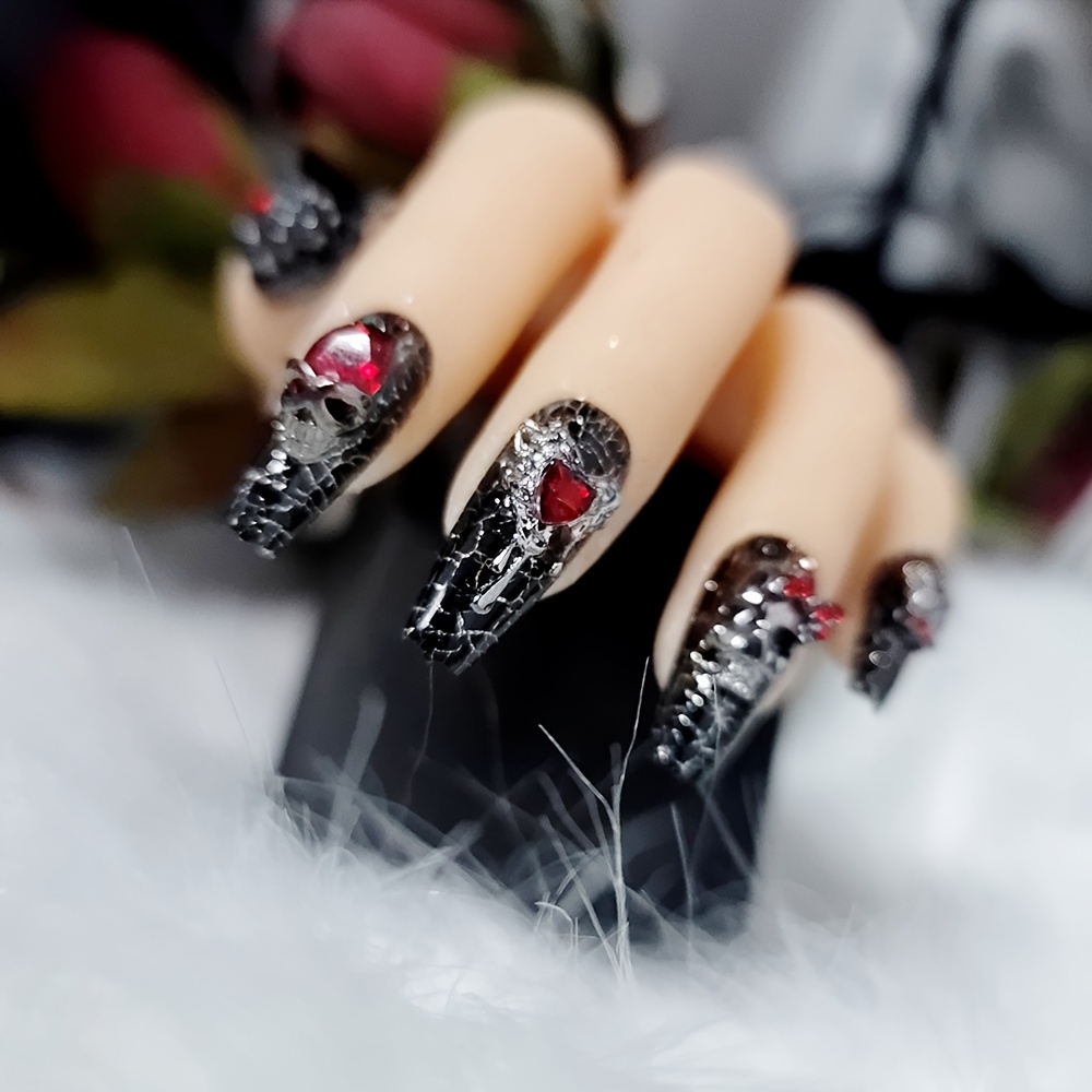 black and red nails designs black and red nails designs