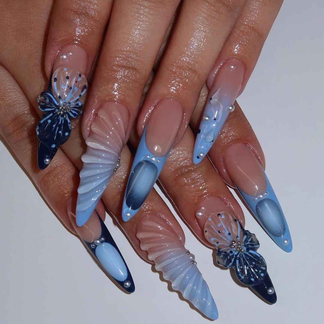 nail design for stiletto