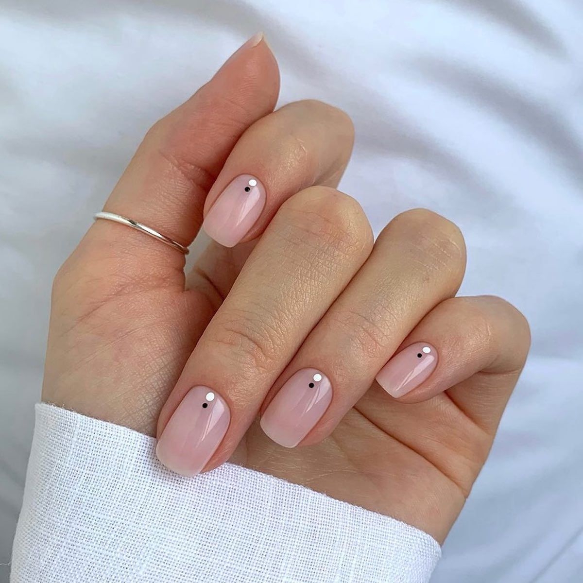 Hands Down These Are 11 Of The Best Clear Nail Designs For A Minimalist Manicure Who What Wear