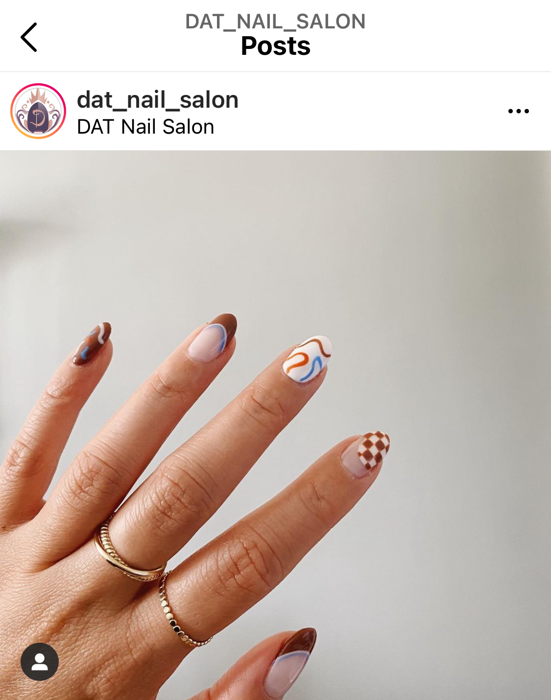 Hard Builder GEL Manicure With Art DAT Nail Salon