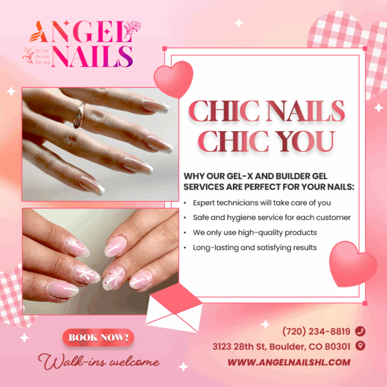 Home Nail Salon In Boulder Angel Nails HL CO 80301