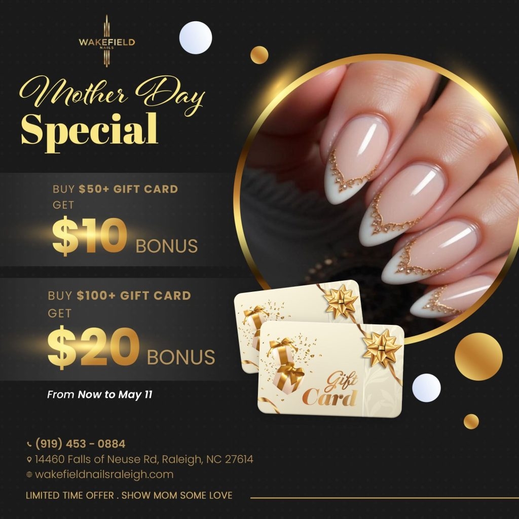 Home Nail Salon In Raleigh Wakefield Nails NC 27614