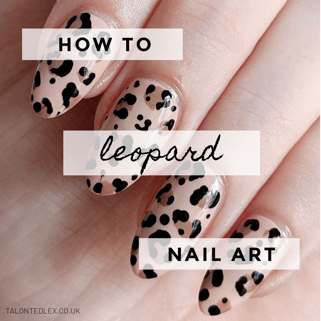 leopard nail designs