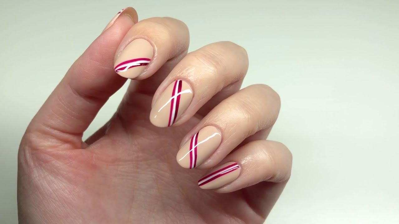 How To Master Nail Art Lines At Home YouTube