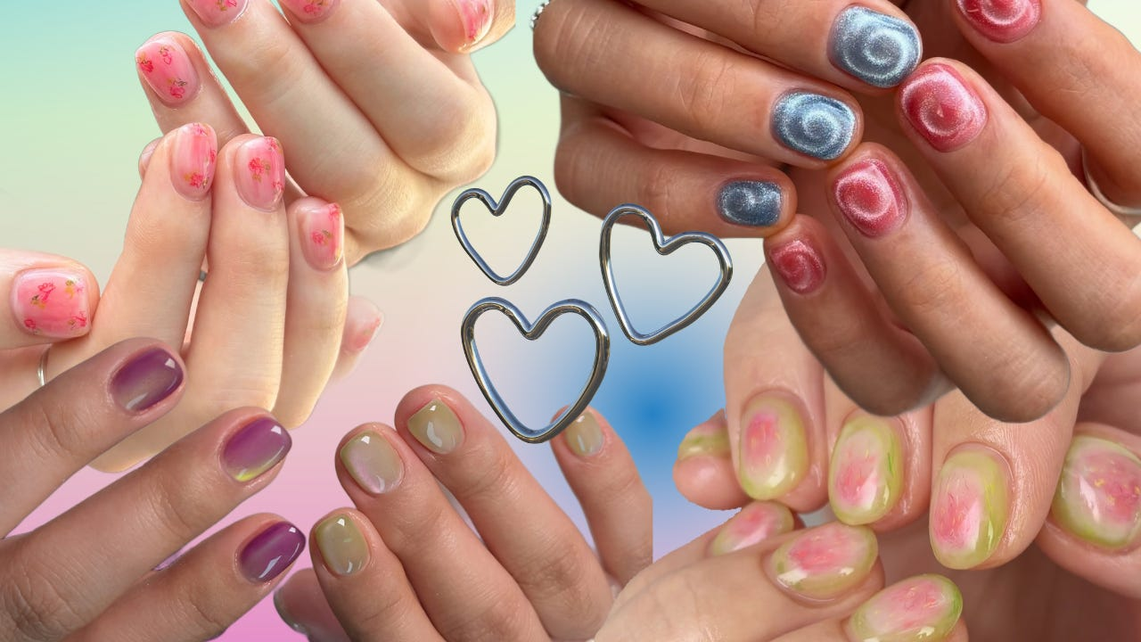 Korean Nail Art Inspo For Your Spring Summer Manis 