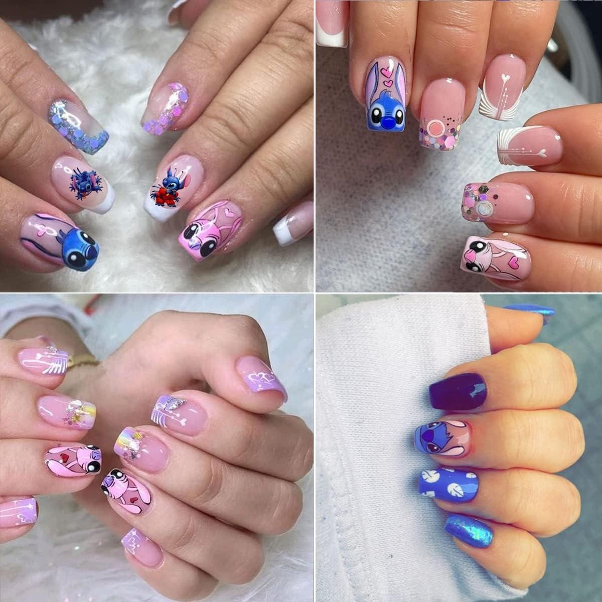 stitch nail designs