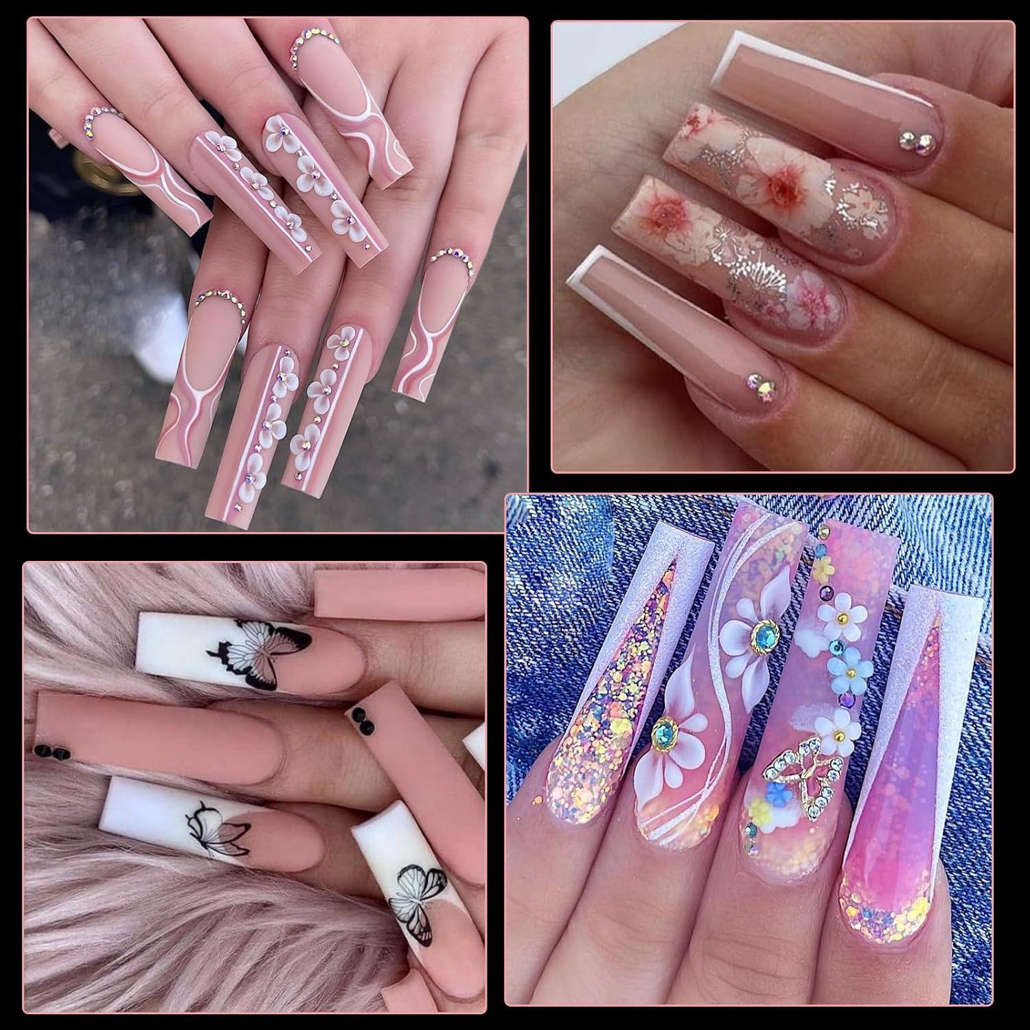 gel x nail designs