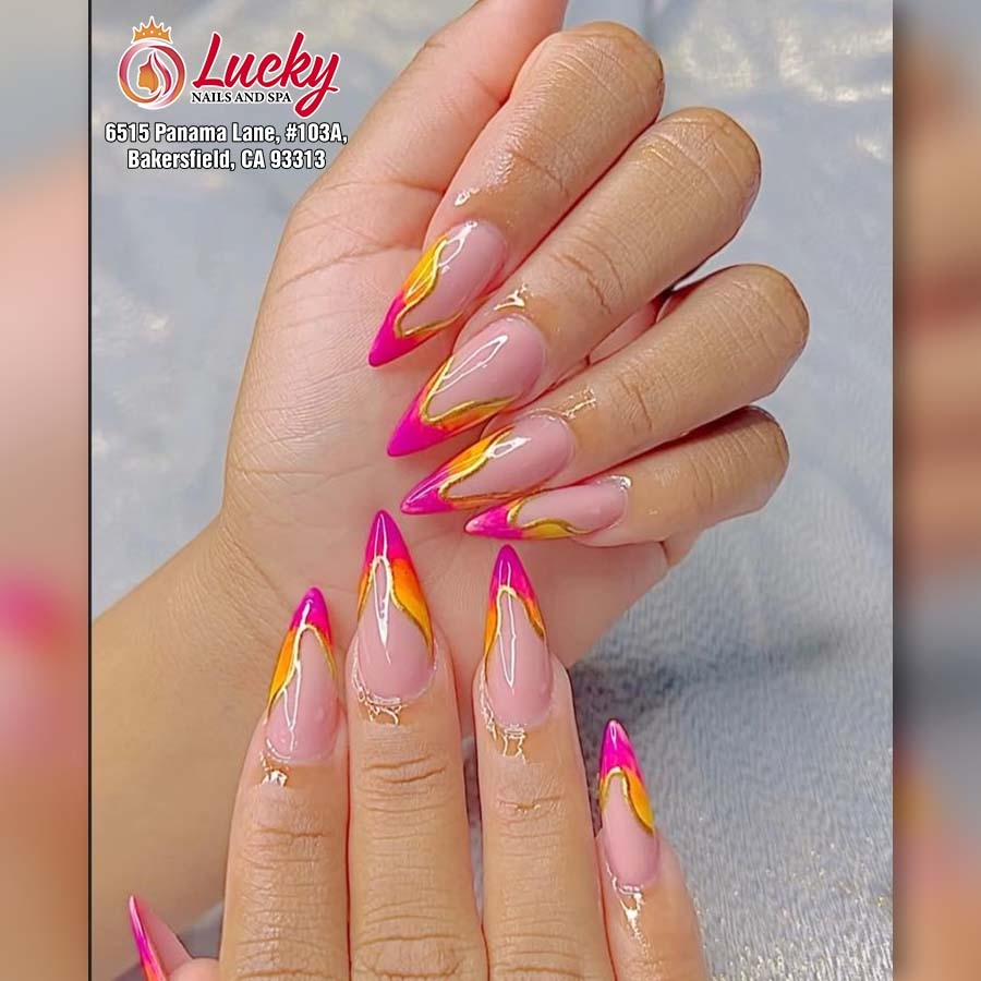 Lucky Nails And Spa LLC Nail Salon In Liberty Bakersfield CA 93313