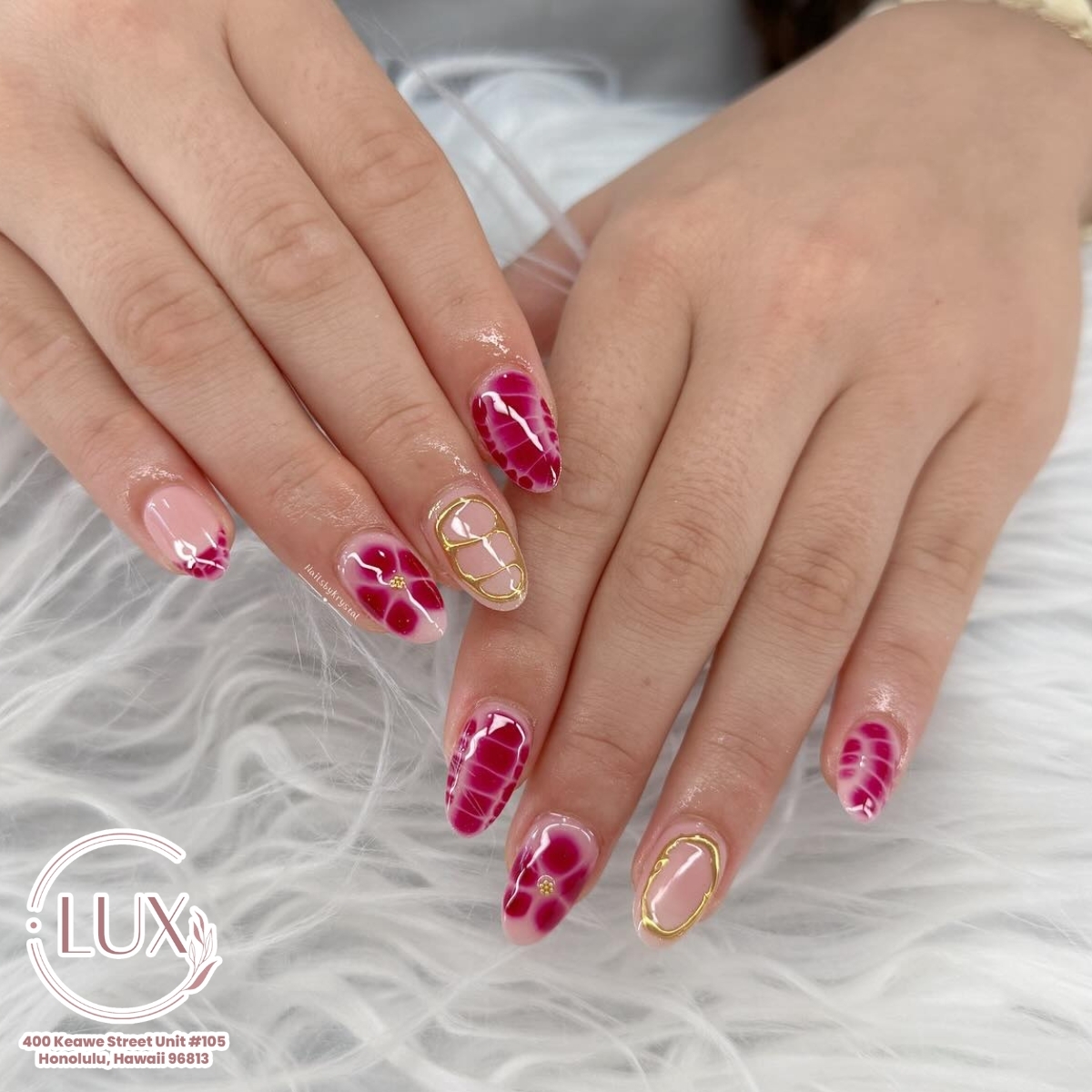 Lux Nails Salon In Kaka ako Honolulu HI 96813