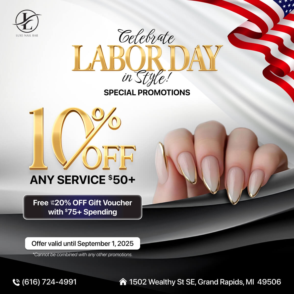 Luxe Nail Bar Top Nails Salon In Grand Rapids MI 49506