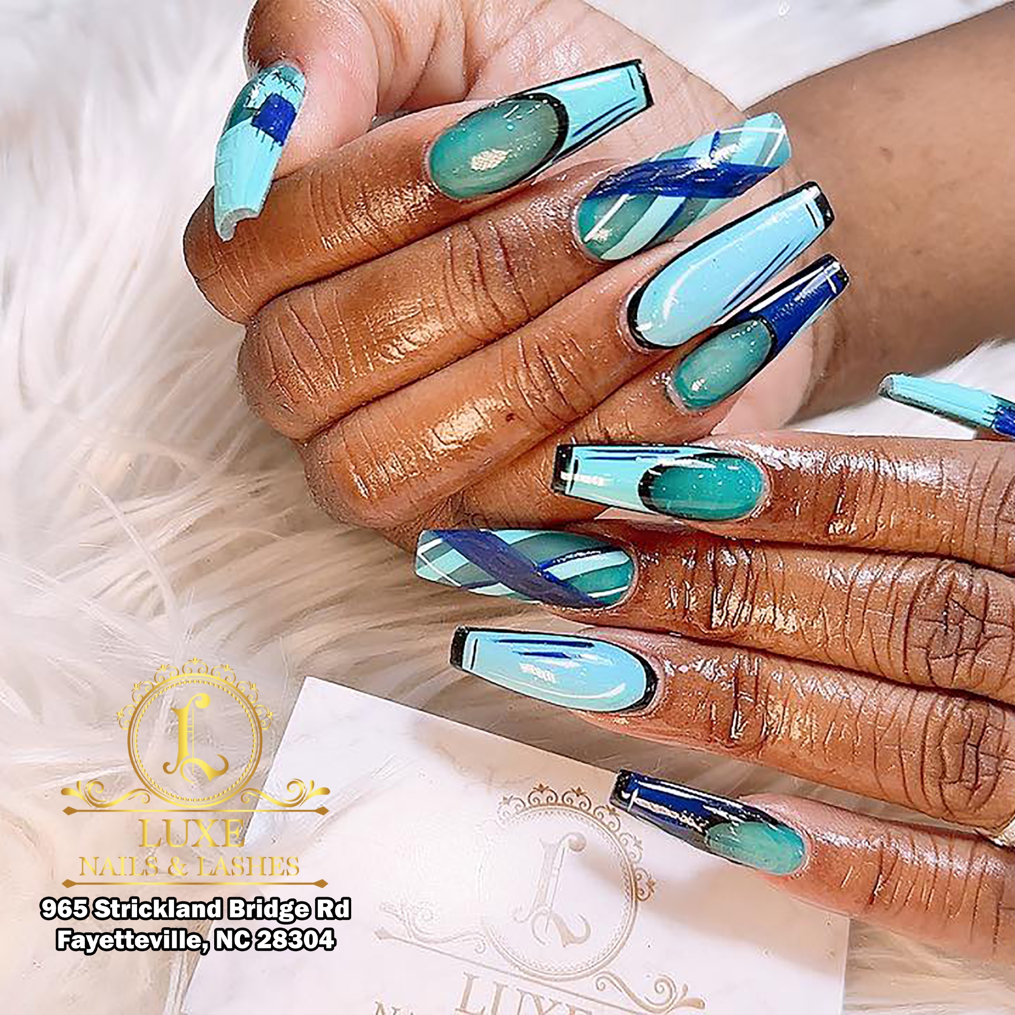 Luxe Nails Lashes Nail Salon 28304 Fayetteville NC