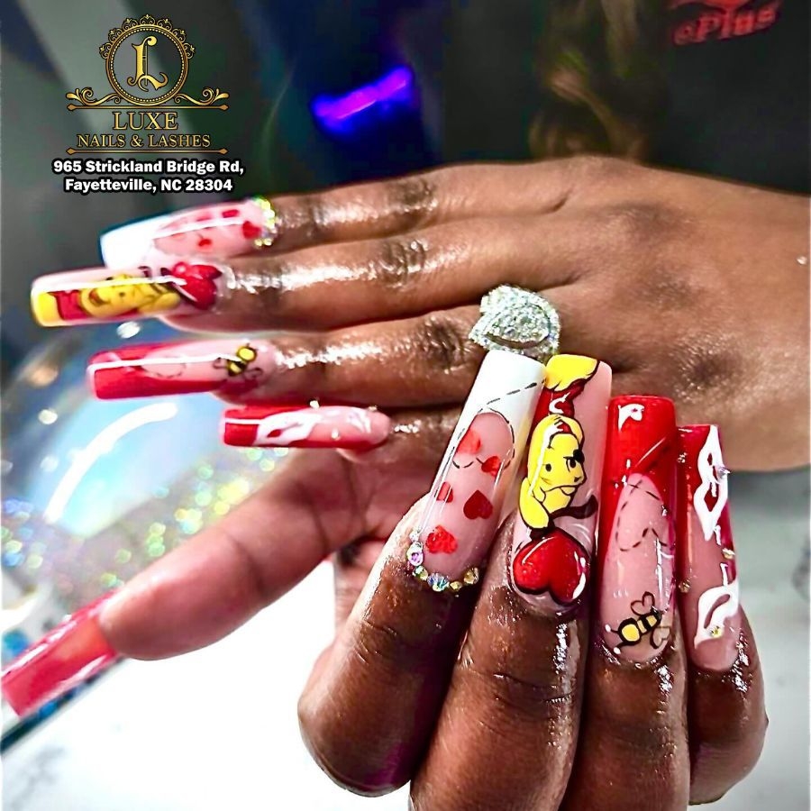 Luxe Nails Lashes Nail Salon 28304 Fayetteville NC