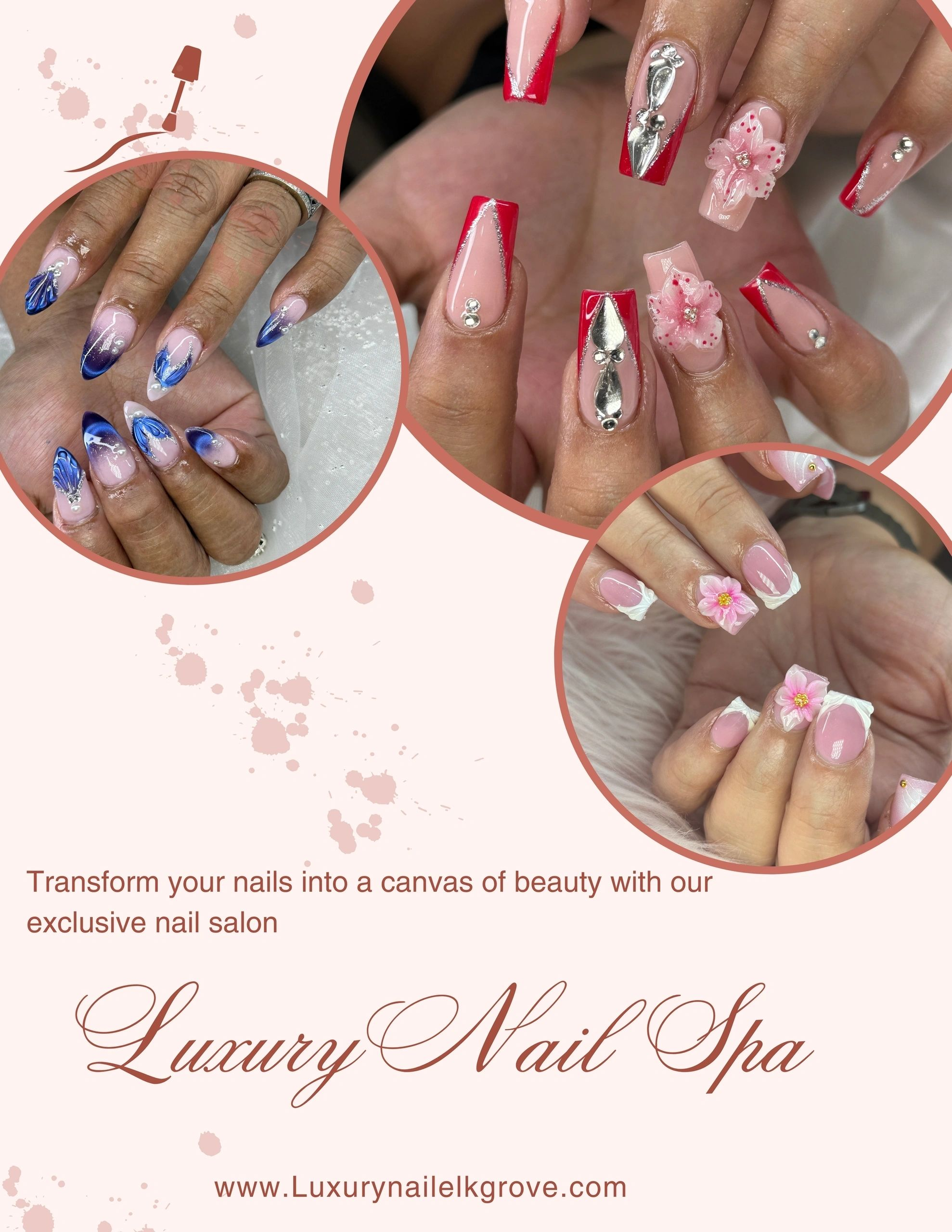 Luxury Nail Spa Nail Salon Manicure Nail Salon Nail Salon