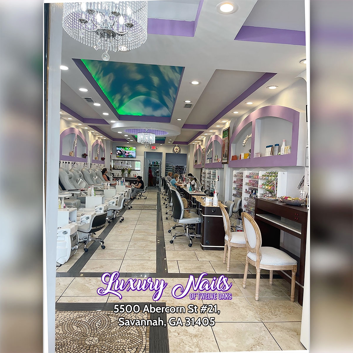Luxury Nails Of Twelve Oaks In Savannah