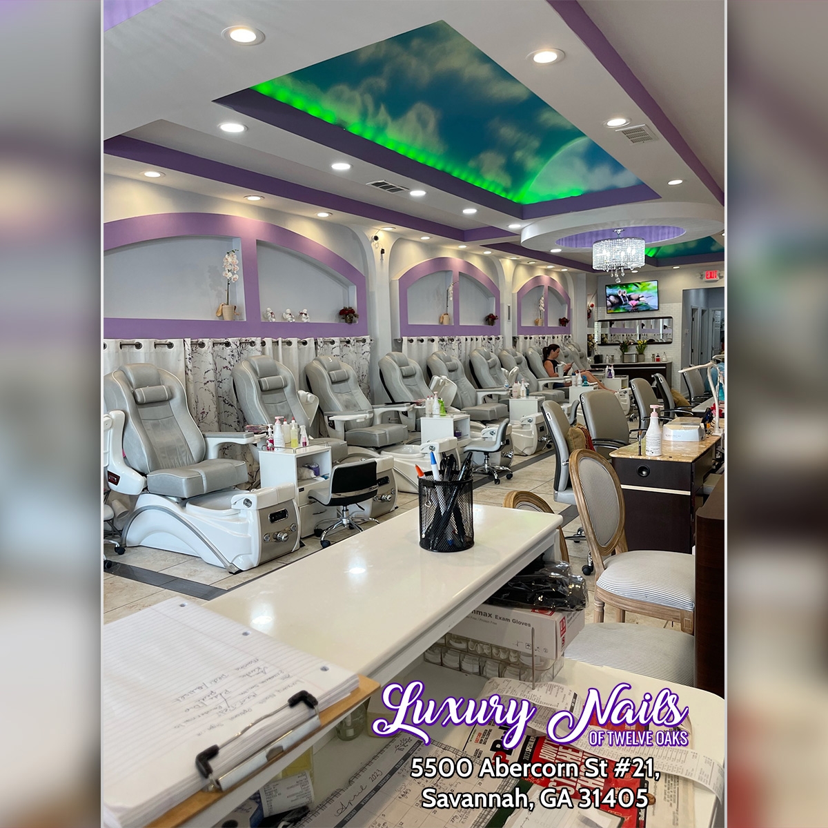 Luxury Nails Of Twelve Oaks In Savannah