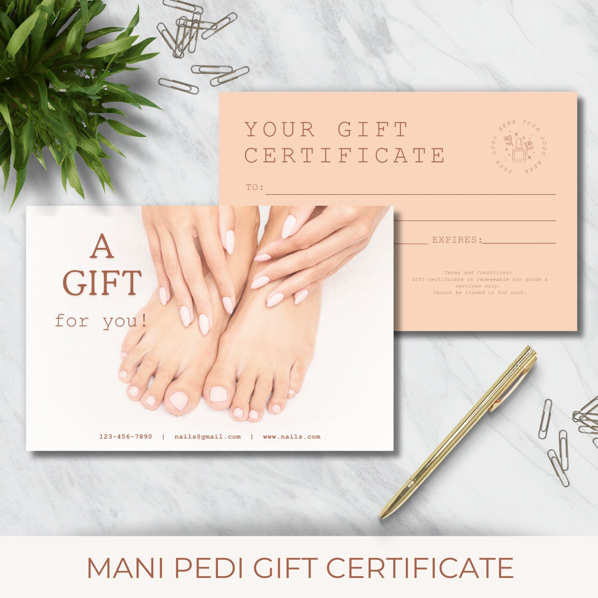nail salon gift cards