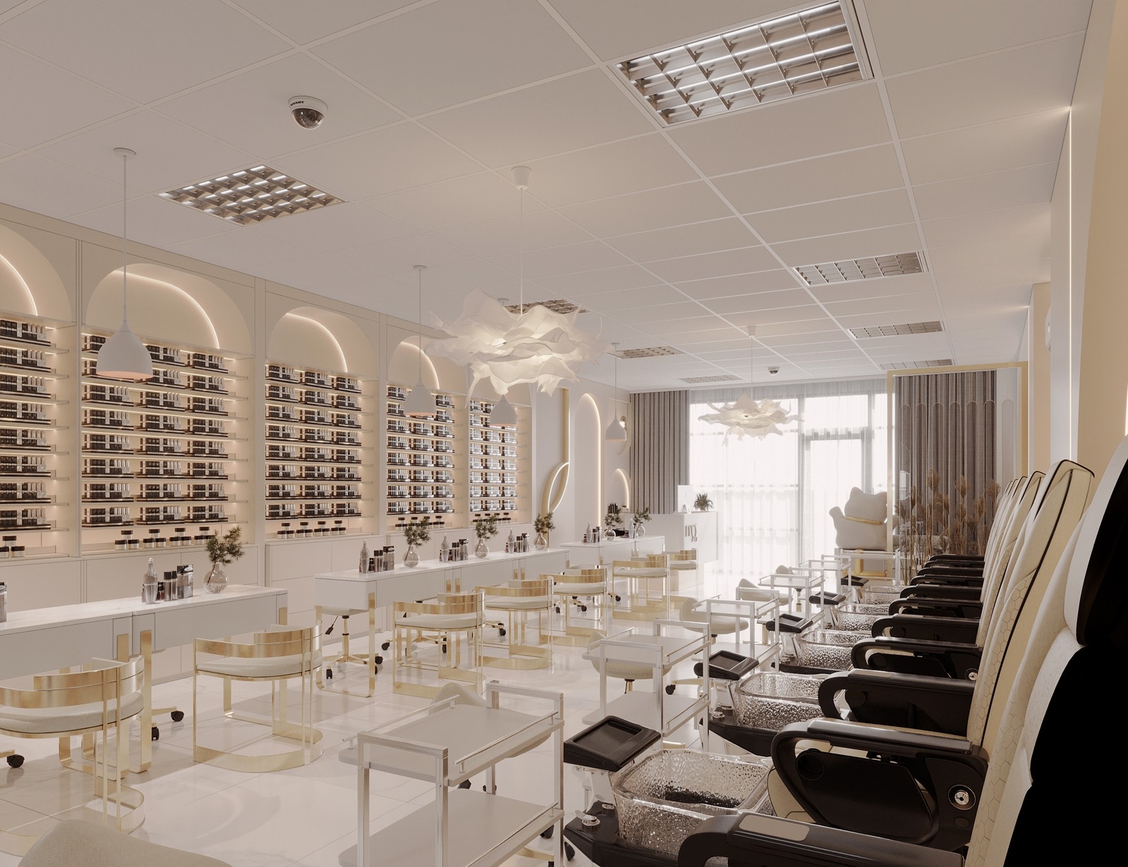 modern nail salon