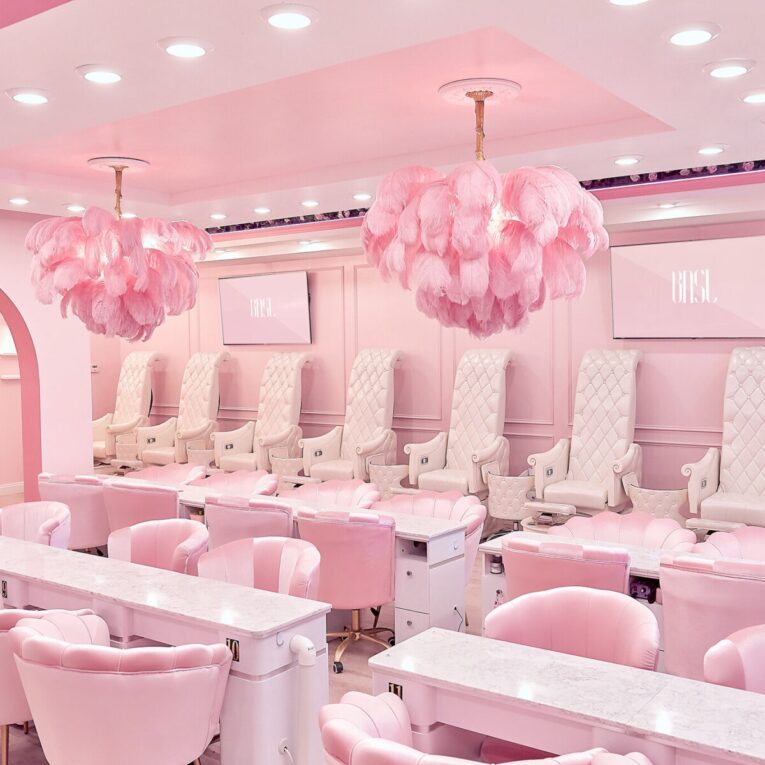 Mommy And Me Date At The Cutest Pink Nail Salon 30A Mama Jami Ray