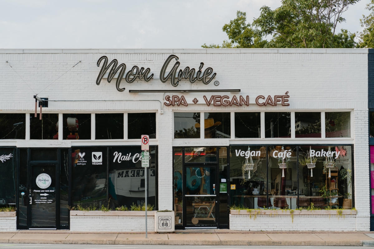 Mon Amie Nail Spa Vegan Cafe Tulsa OK 74120