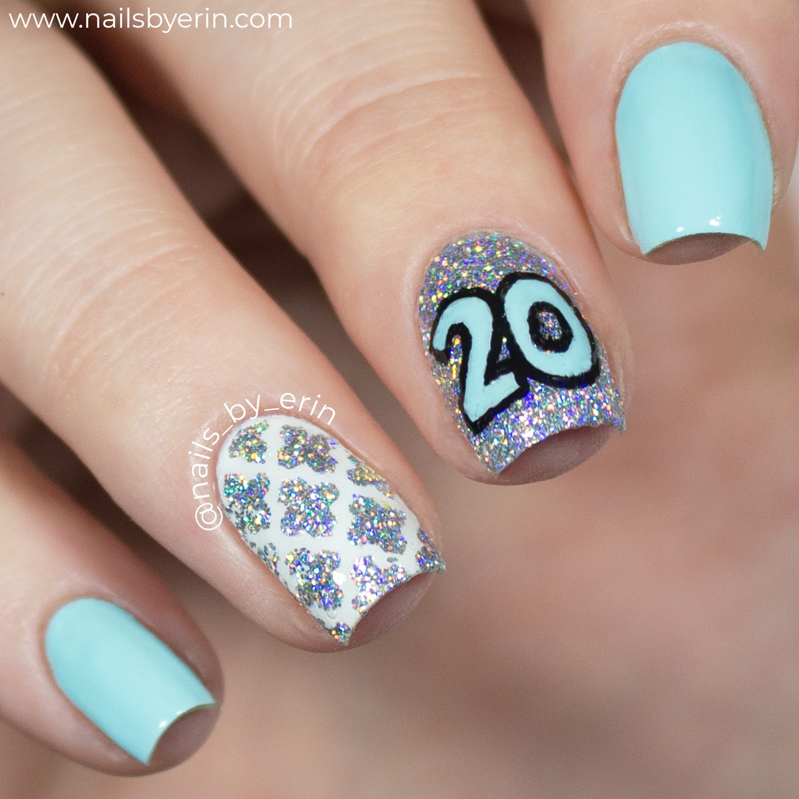 My 20th Birthday Nails NailsByErin NailsByErin