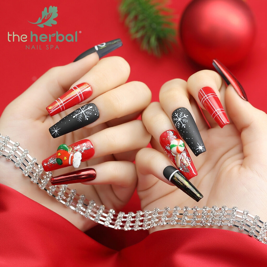 Nail Art Wonderland Stunning Winter Nail Designs The Herbal Nails Spa