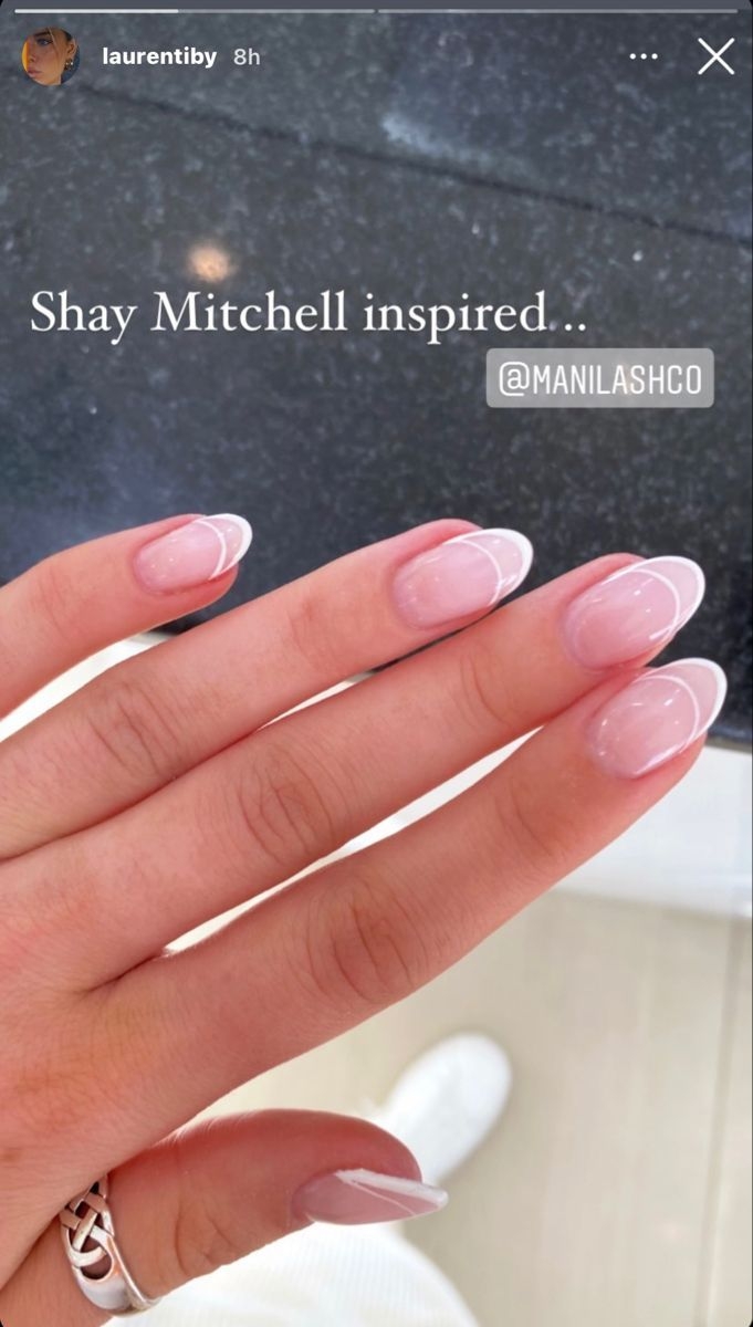 oval nails inspo