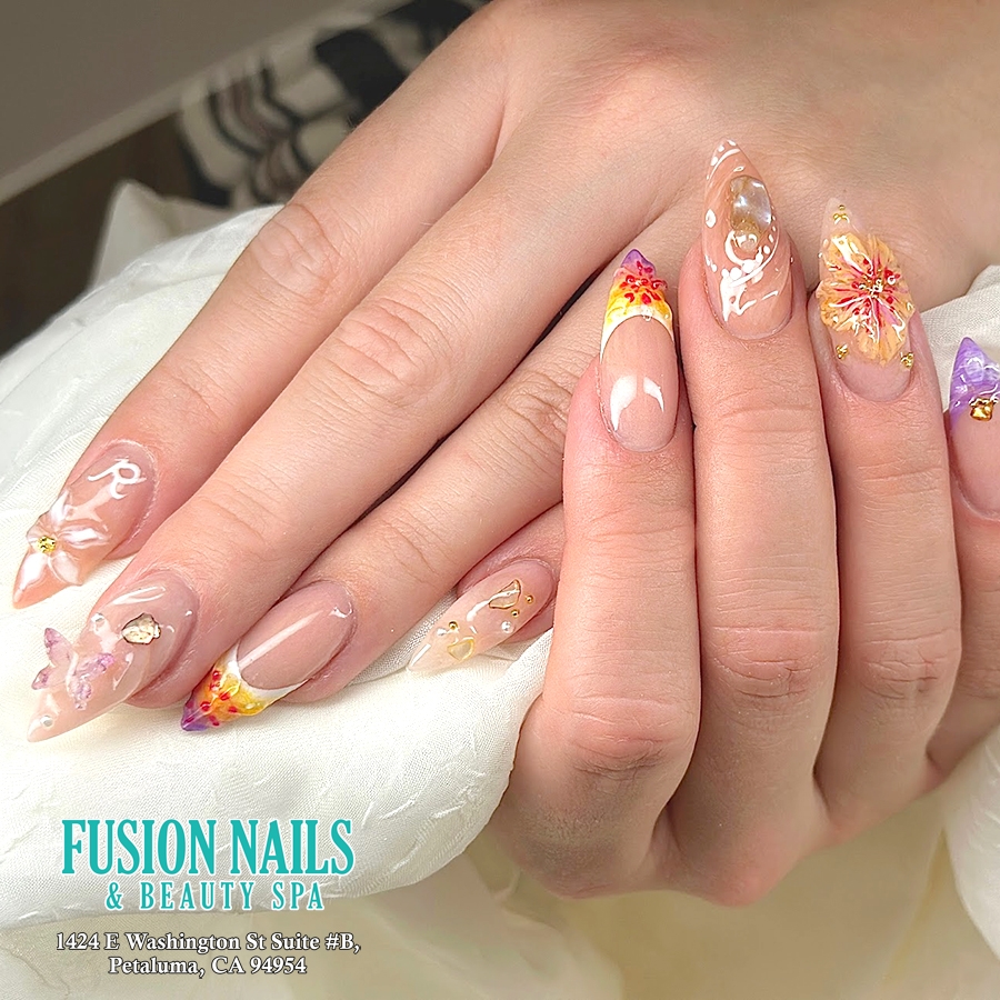 Nail Salon 94954 Fusion Nails Beauty Spa In Petaluma CA 94954