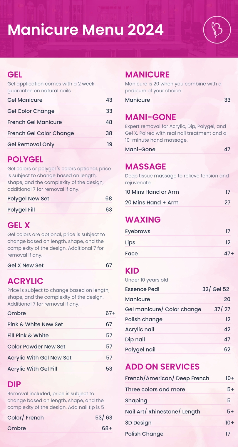 Nail Salon Cedar Park Pedicure TX Premium Services Bnails