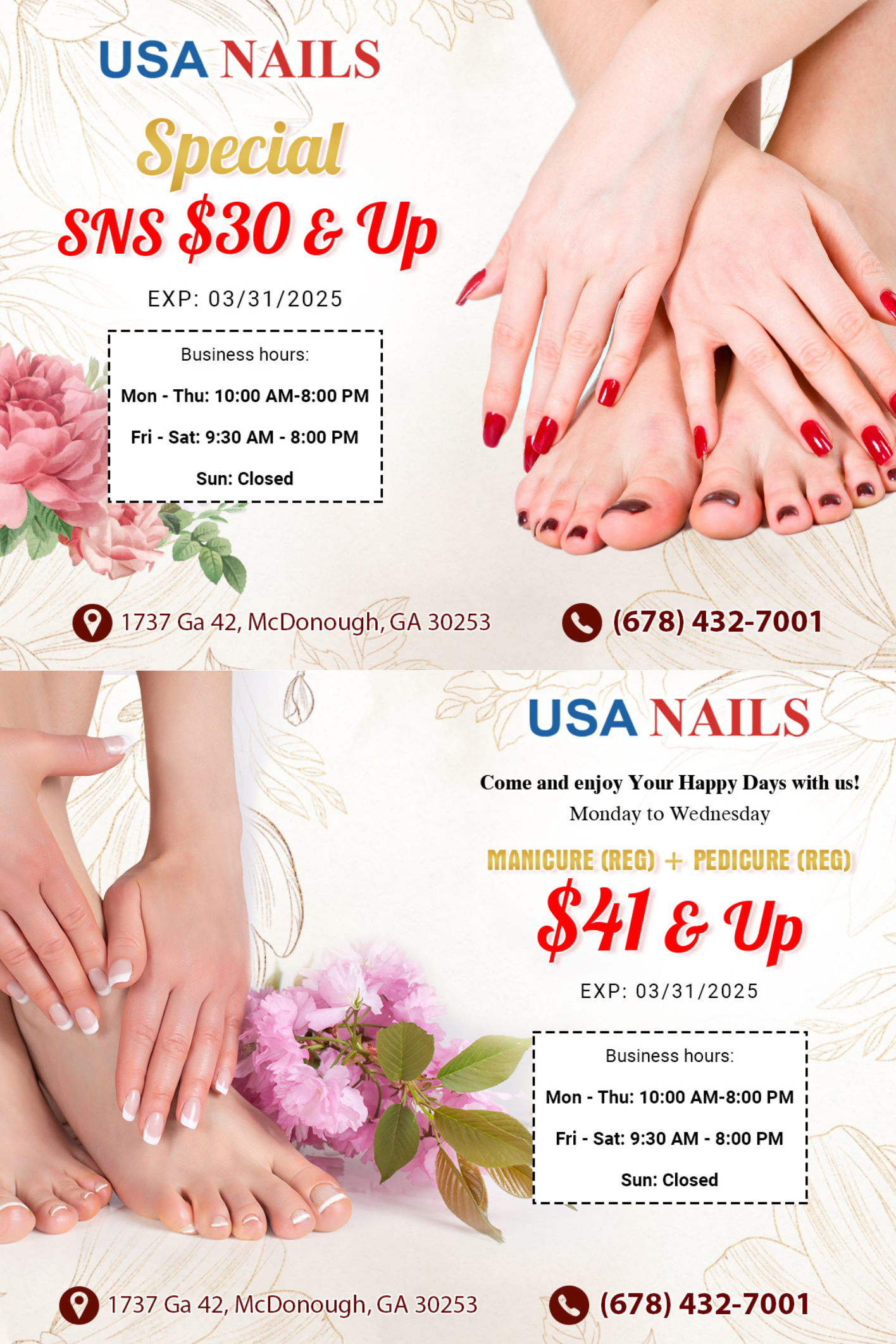 Nail Salon McDonough Nail Salon 30253 USA Nails