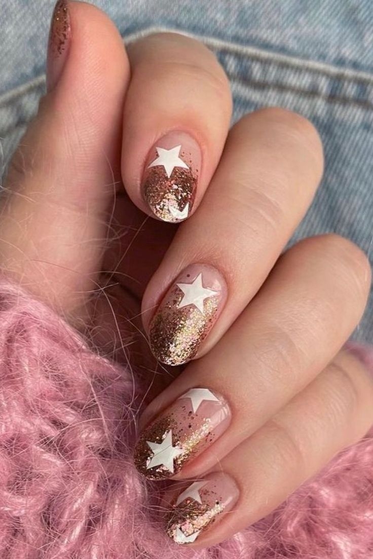 Nail Star Design Sparkle