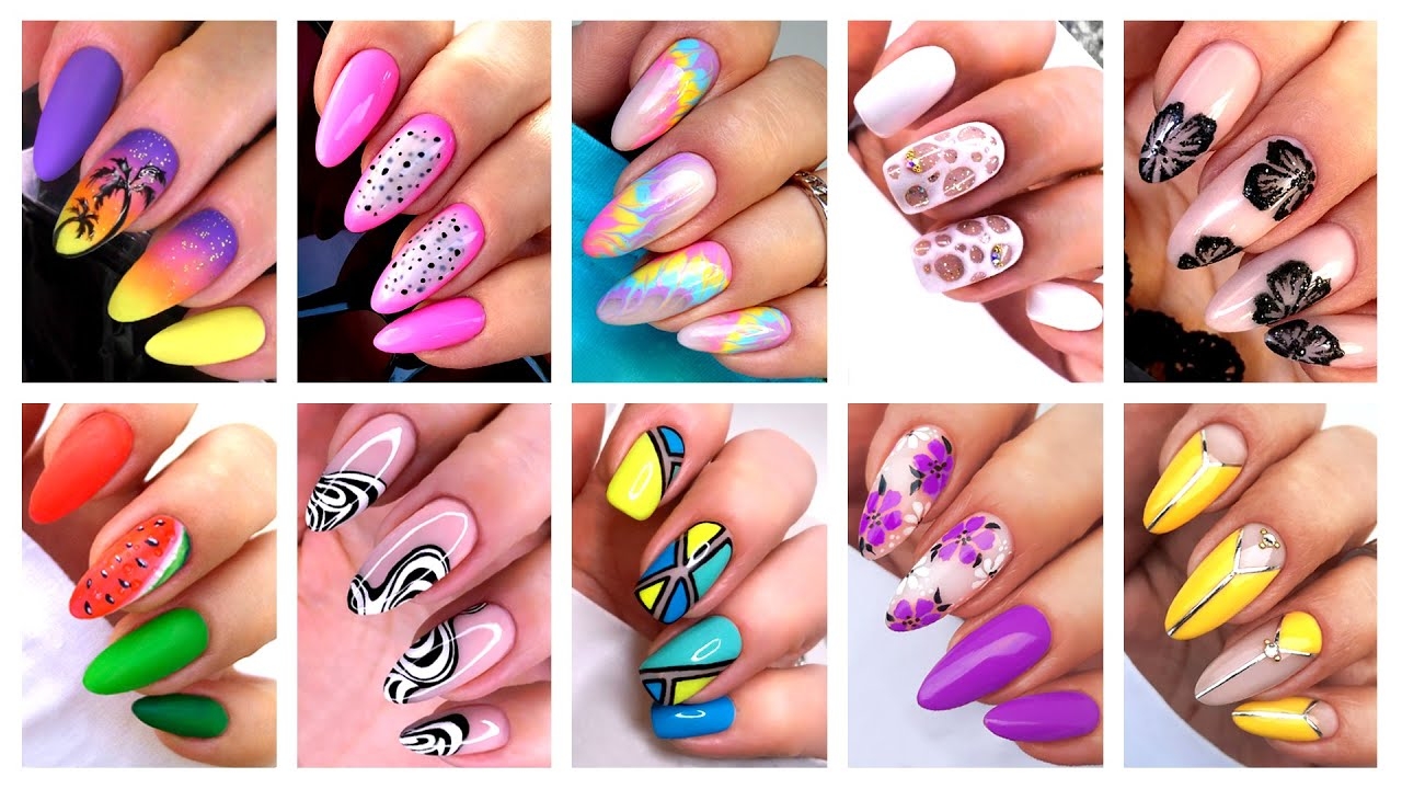 Nails Art Design 2021 Best Summer Nail Art Compilation YouTube