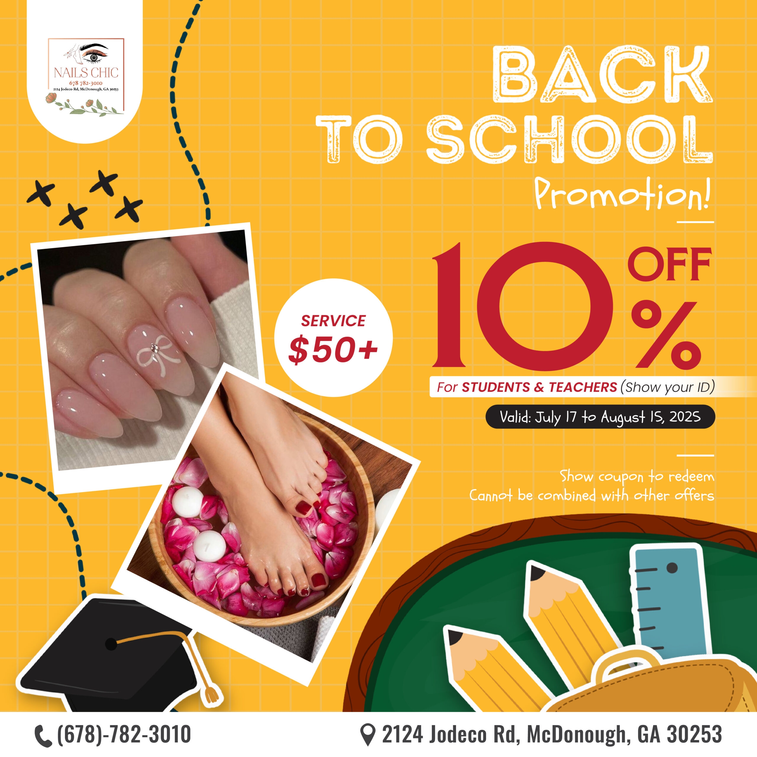 Nails Salon 30253 NAILS CHIC McDonough GA 30253 Best Nail Salon