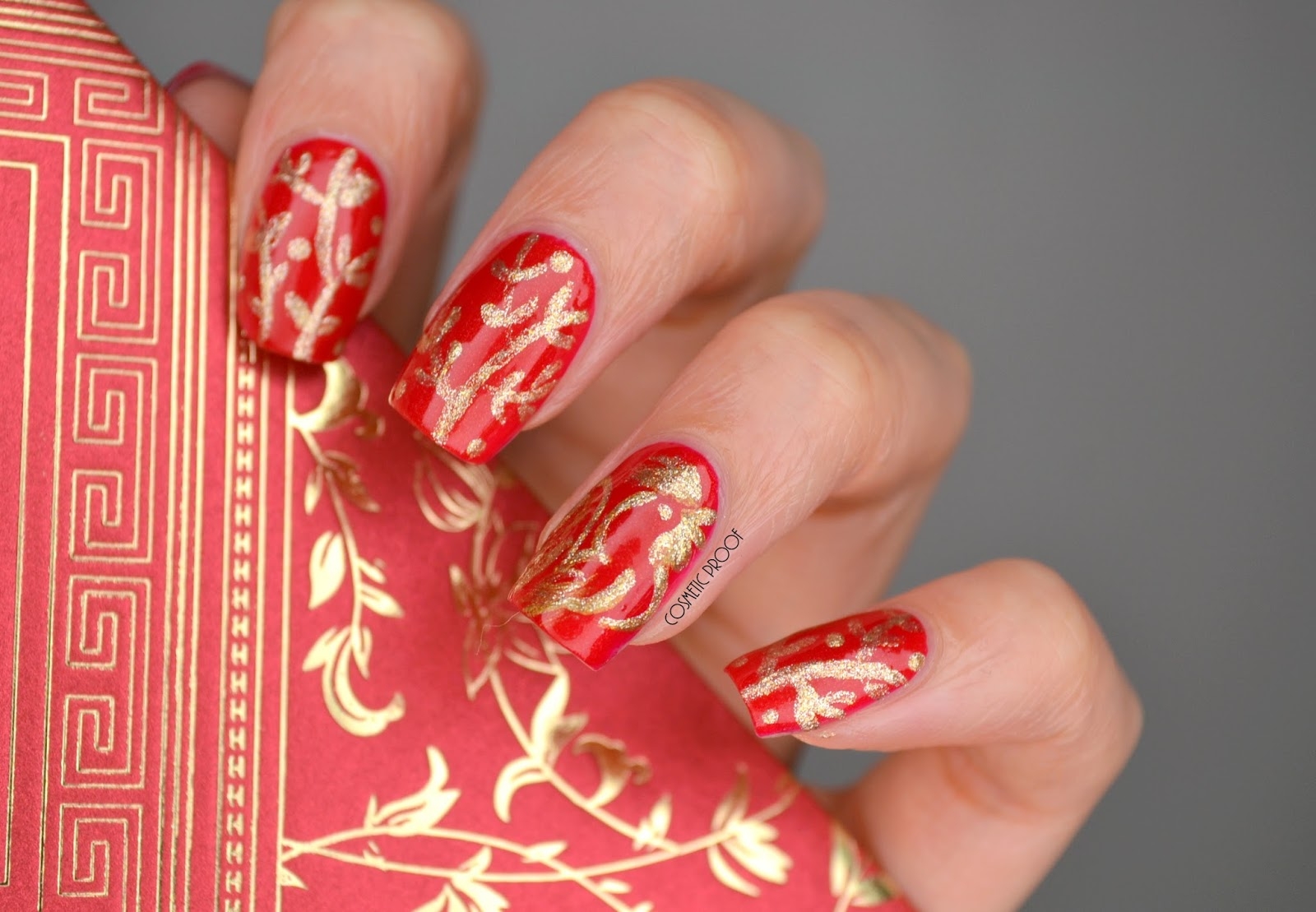 NAILS Year Of The Rooster Lunar New Year Nails Cosmetic Proof Vancouver Beauty Nail Art And Lifestyle Blog