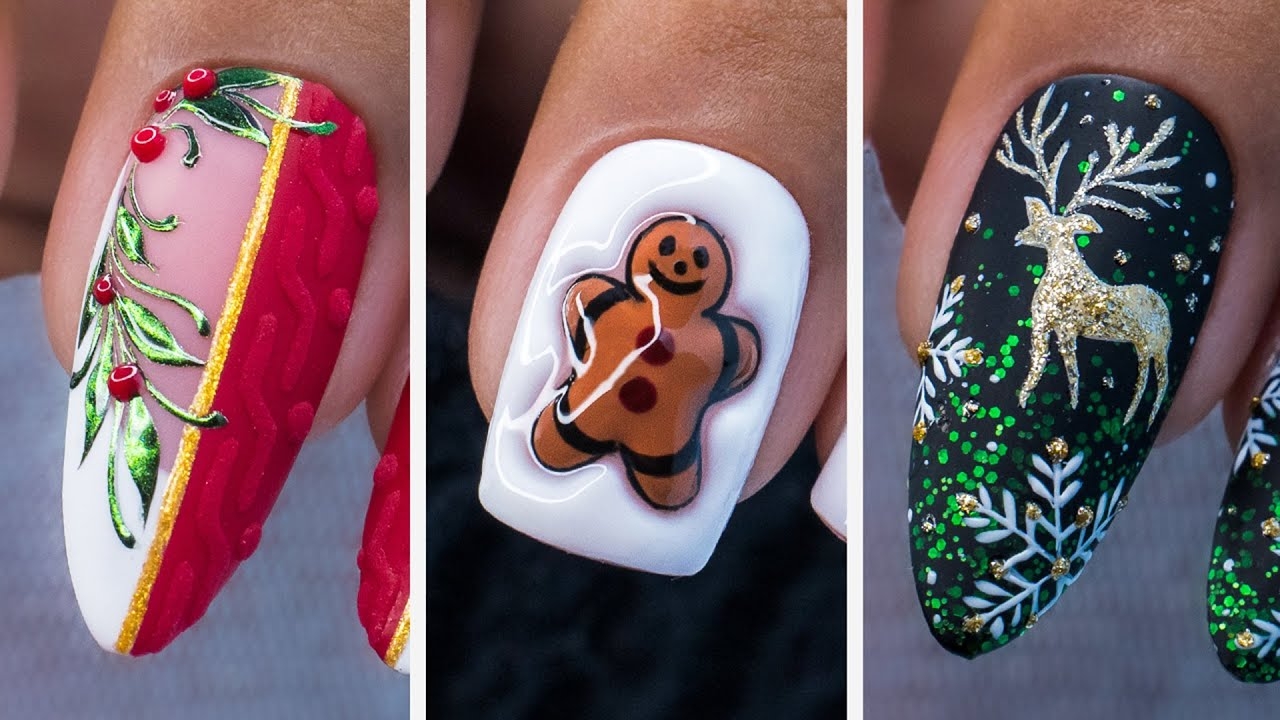 christmas nail designs 2024