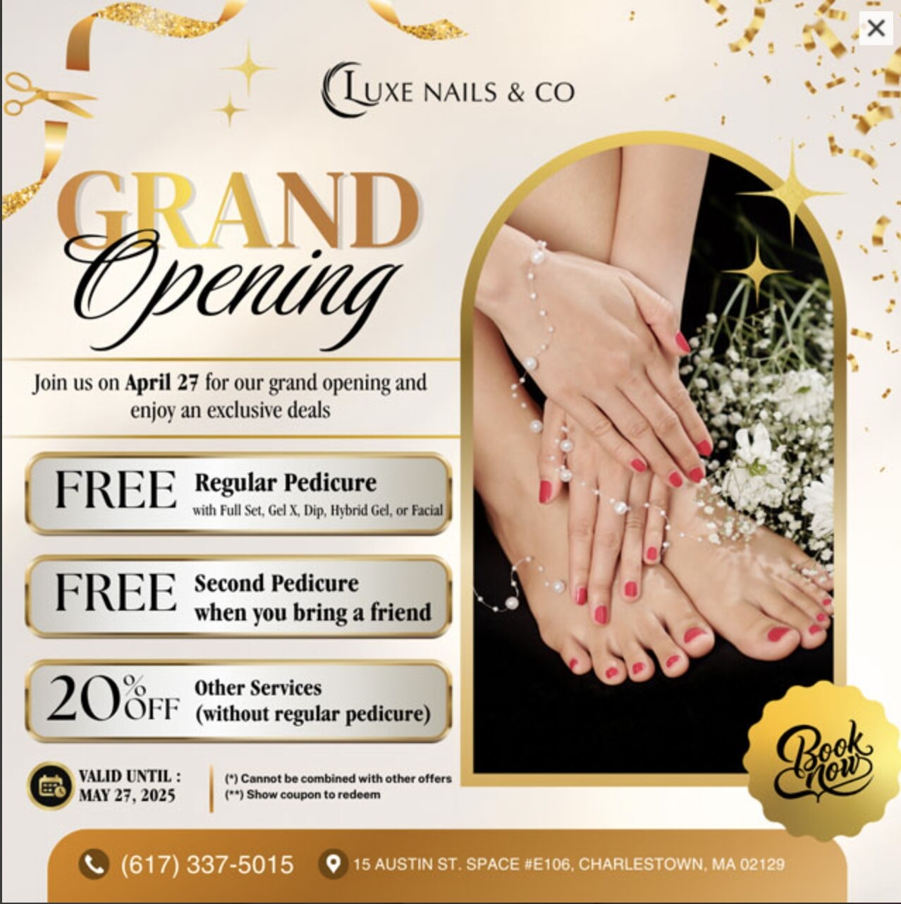 New In The Neighborhood Luxe Nails Co Caught In Charlestown