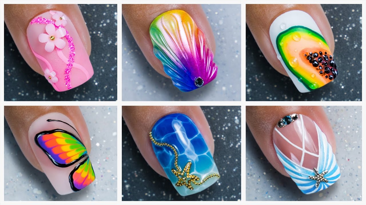 New Nail Art Designs Best Summer Nail Art Compilation YouTube