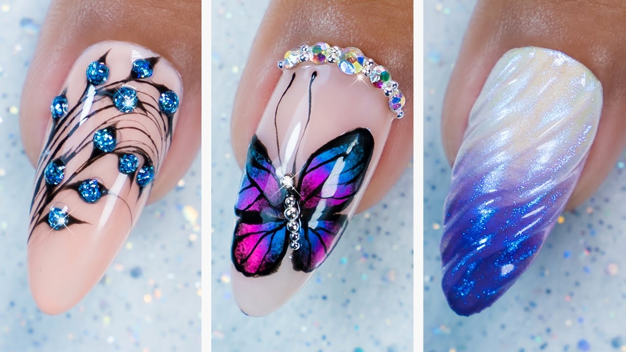 New Spring Nail Art Design Ideas tutorials Best Nail Arts Compilation YouTube