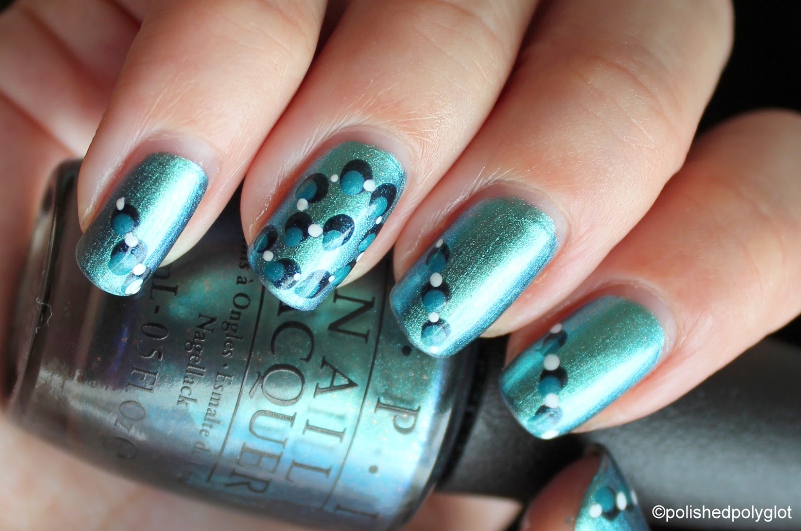 NOTD 40 Great Nail Art Ideas Teal Polished Polyglot