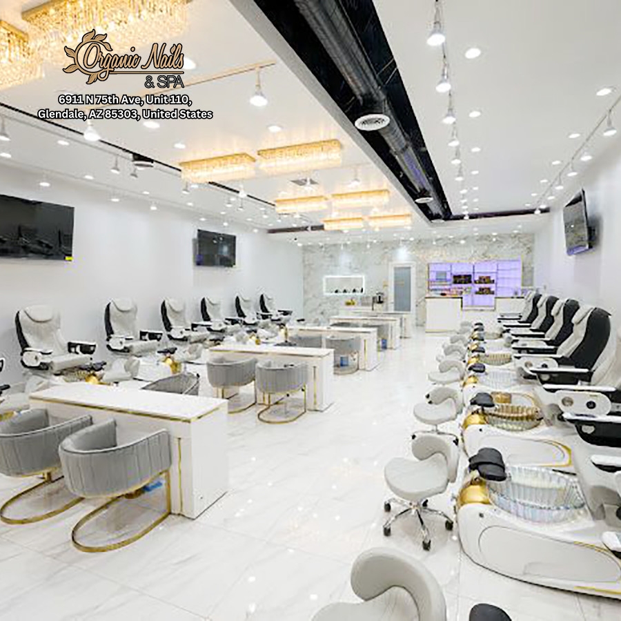Organic Nails Spa Nail Salon In Glendale AZ 85303 Nail Art Design