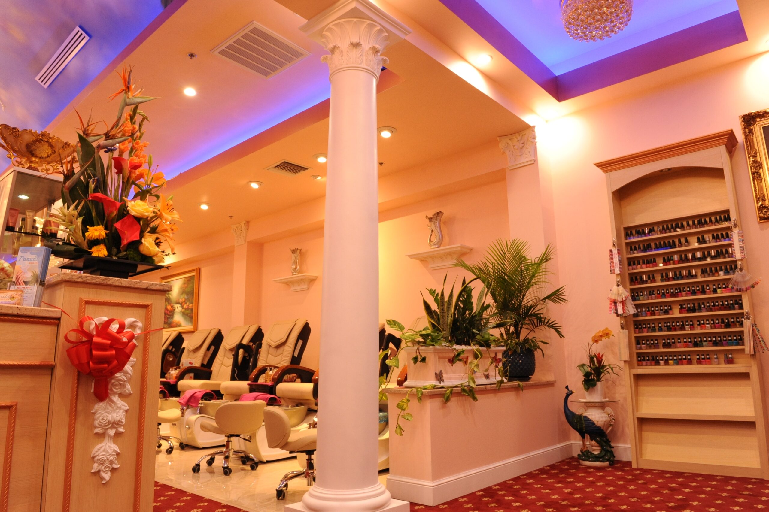 Paradise Nail Spa In Fort Myers FL 33913 Gulf Coast Town Center