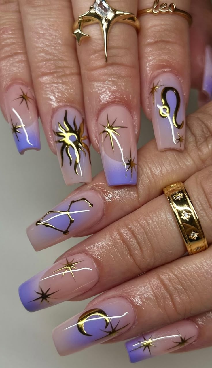 Patty Perez paintedbypatt Instagram Profile In 2025 Purple Nails Retro Nails Witchy Nails