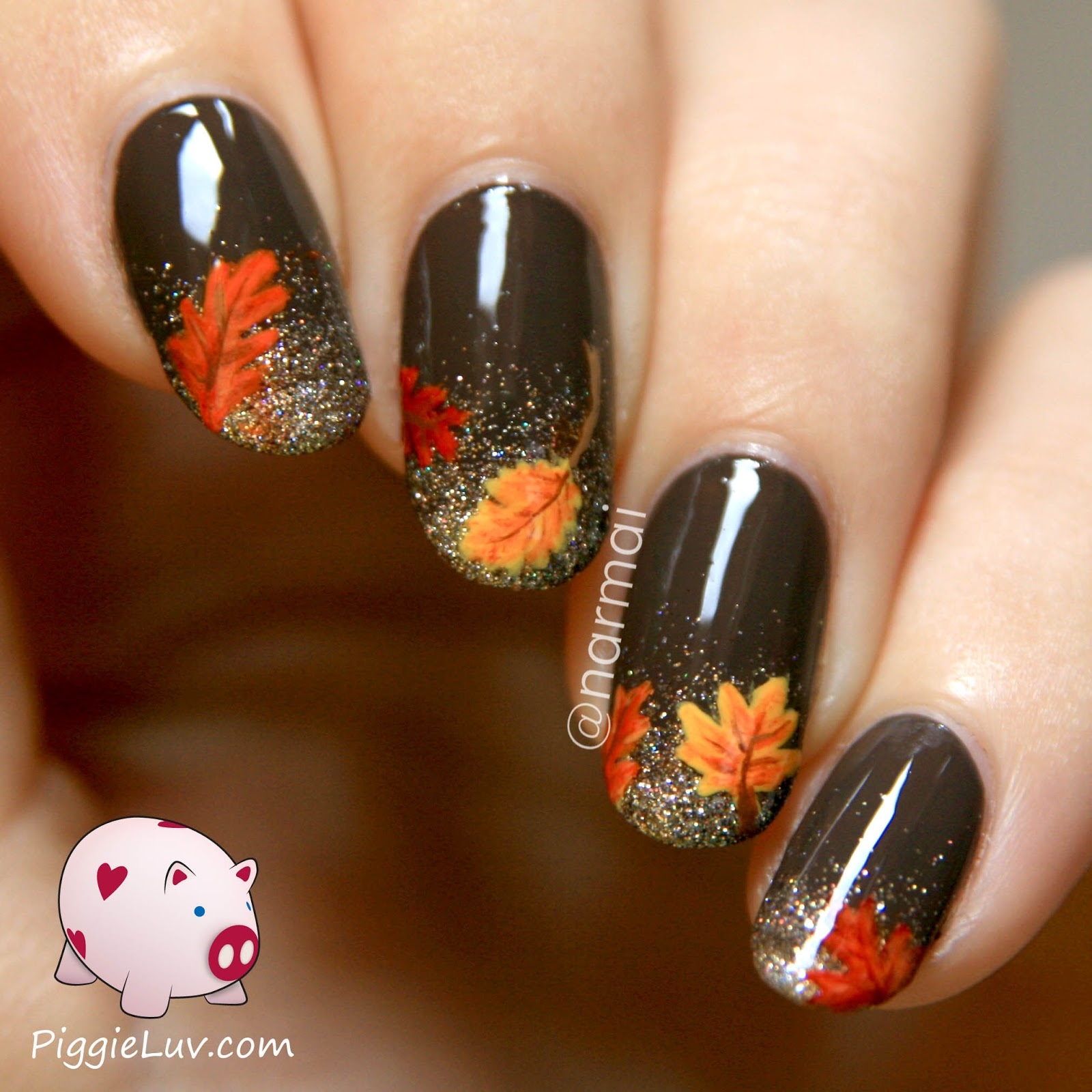 nail art designs autumn