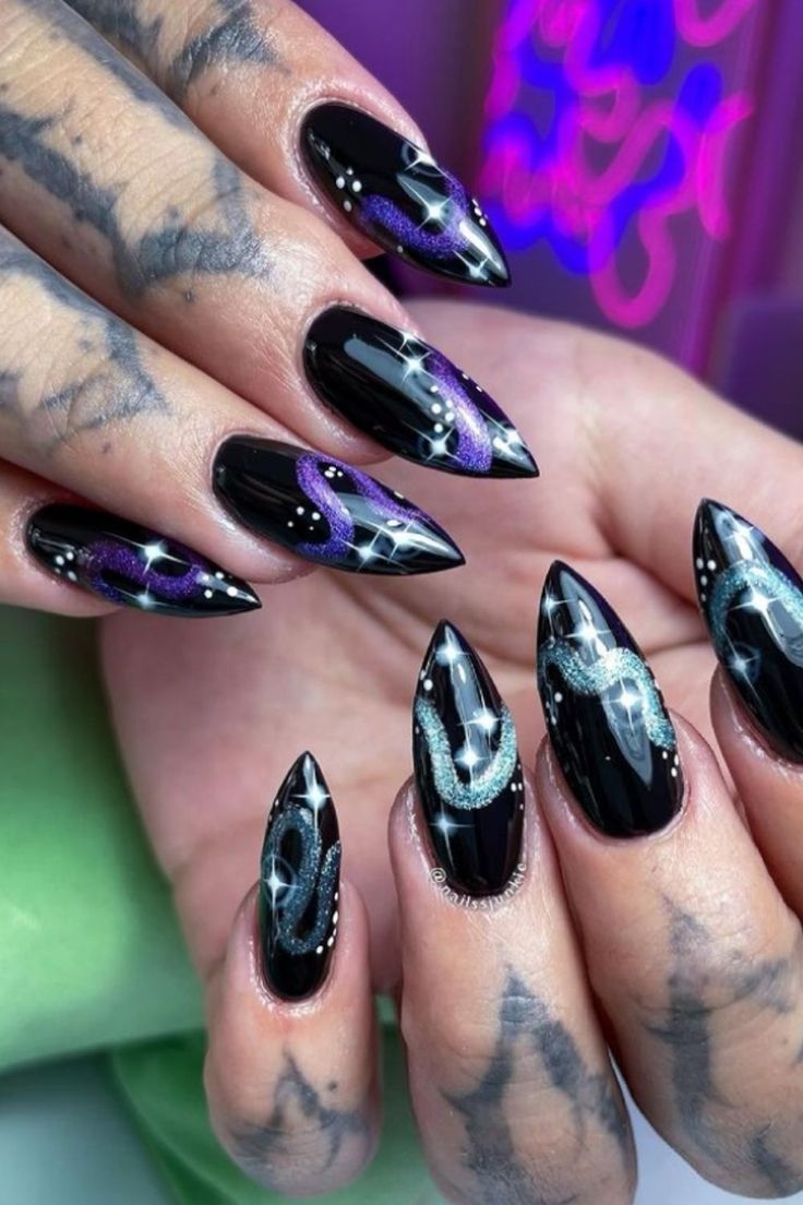 goth nail designs