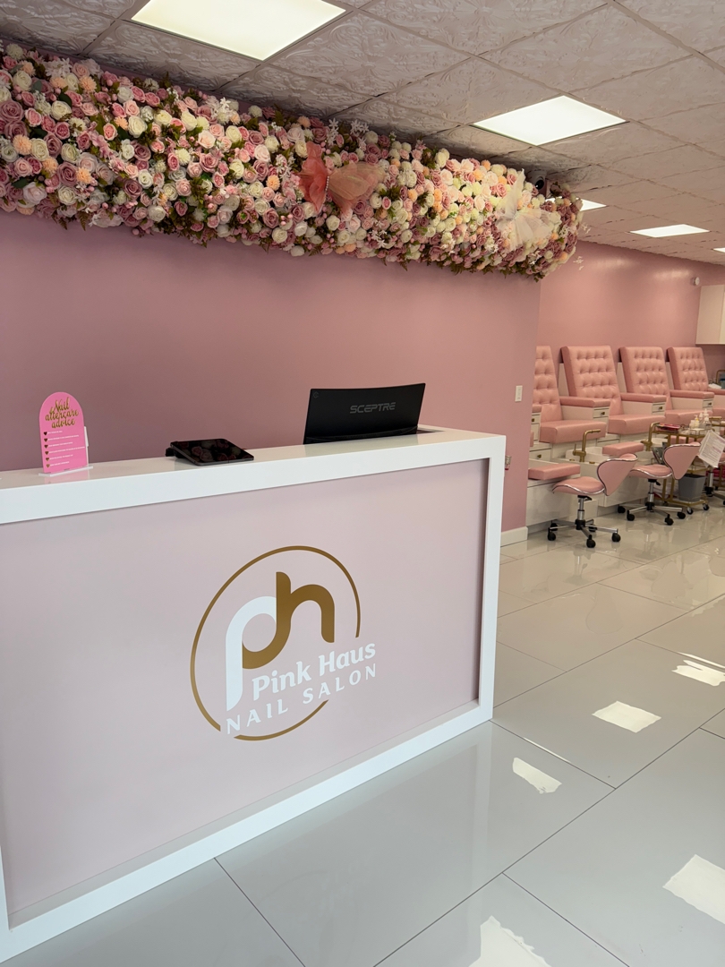pink nail salon