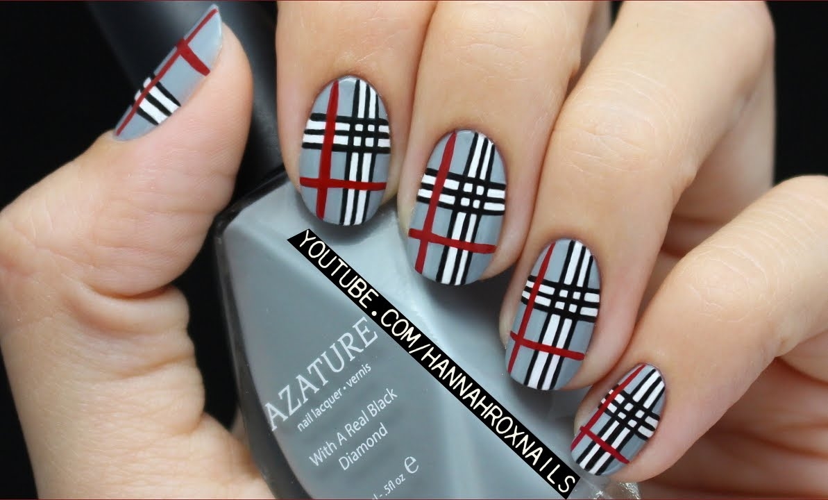 Plaid Nail Designs