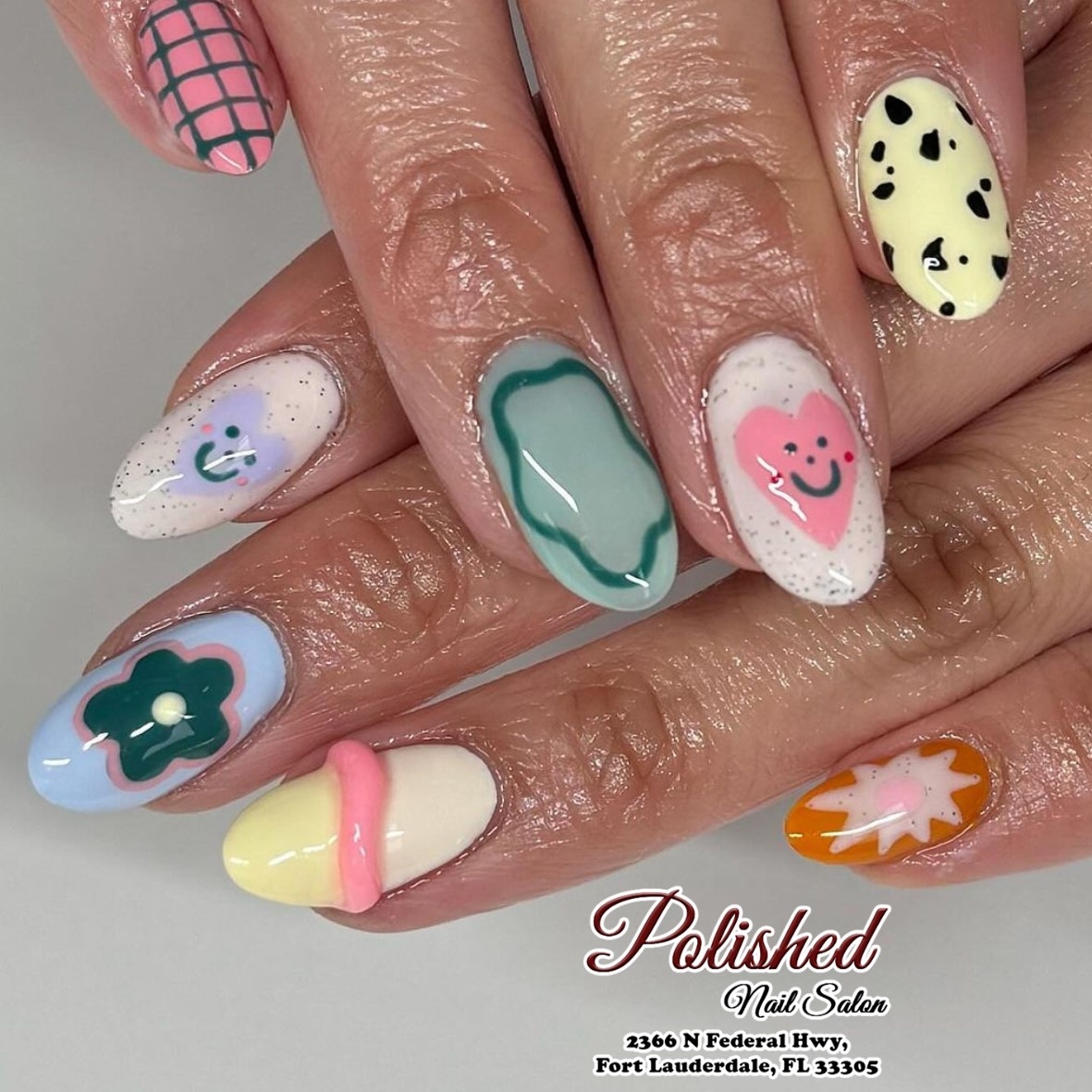 Polished Nail Salon Fort Lauderdale FL 33305 Luxury Nail Care Spa Services