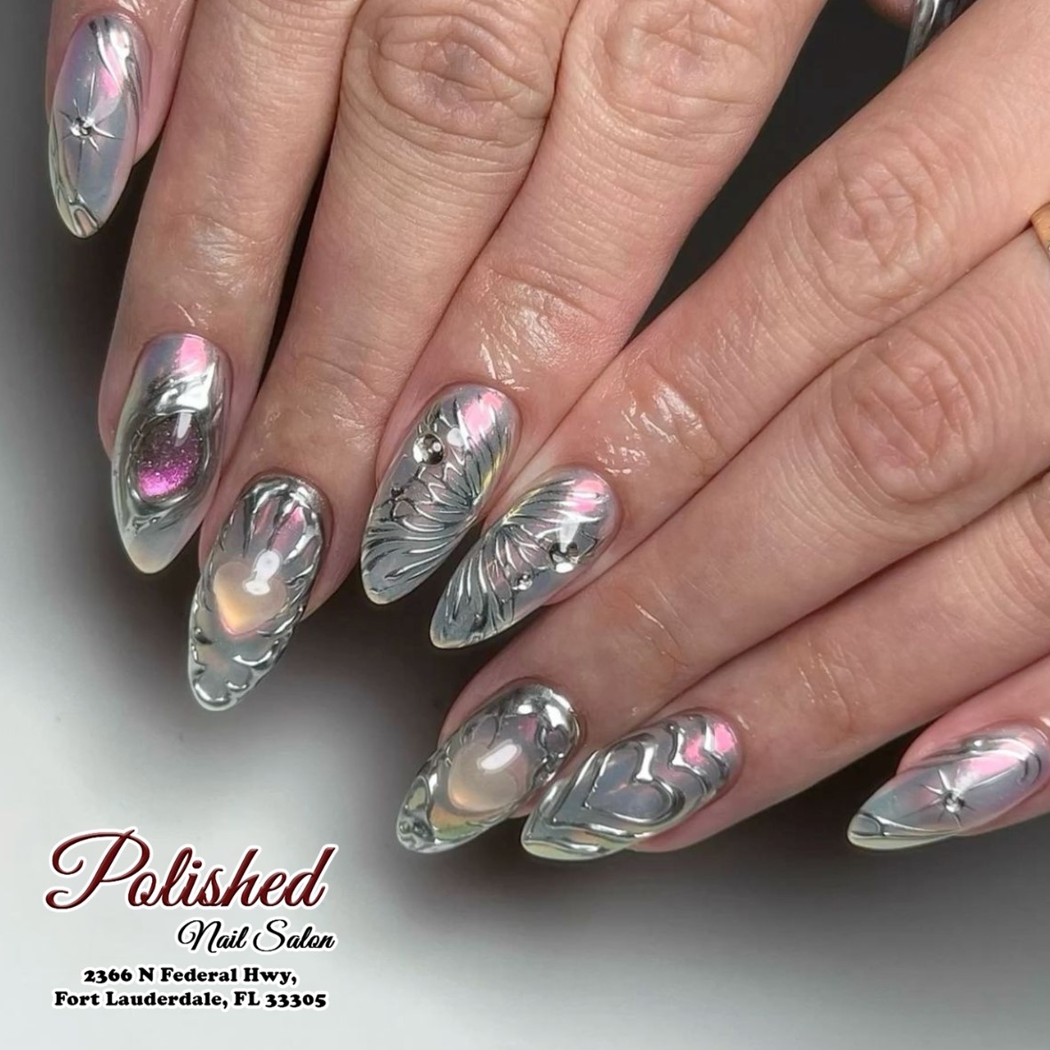 Polished Nail Salon Fort Lauderdale FL 33305 Luxury Nail Care Spa Services