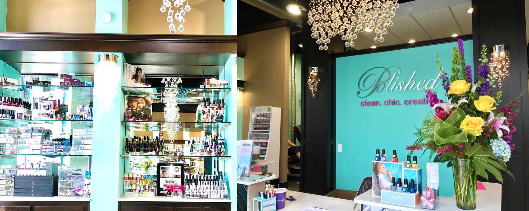 polished nail salon