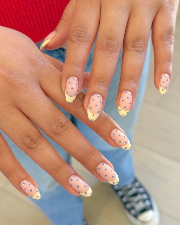 Polka Dot Nail Designs